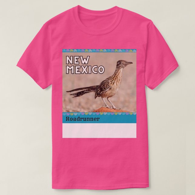 Roadrunner i New mexico T Shirt (Design framsida)