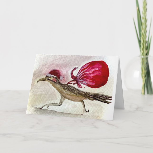 Roadrunner-jul Tack Kort (Framsida)