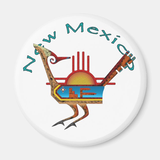 Roadrunner - New mexico Magnet (Framsidan)