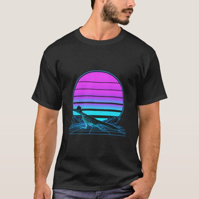 Roadrunner Pastel Goth Vaporwave T Shirt (Framsida)