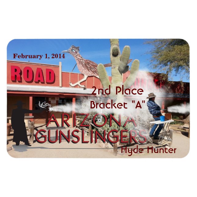 Roadrunner Saloon Bracket A 2nd Ställe Magnet (Horisontell)