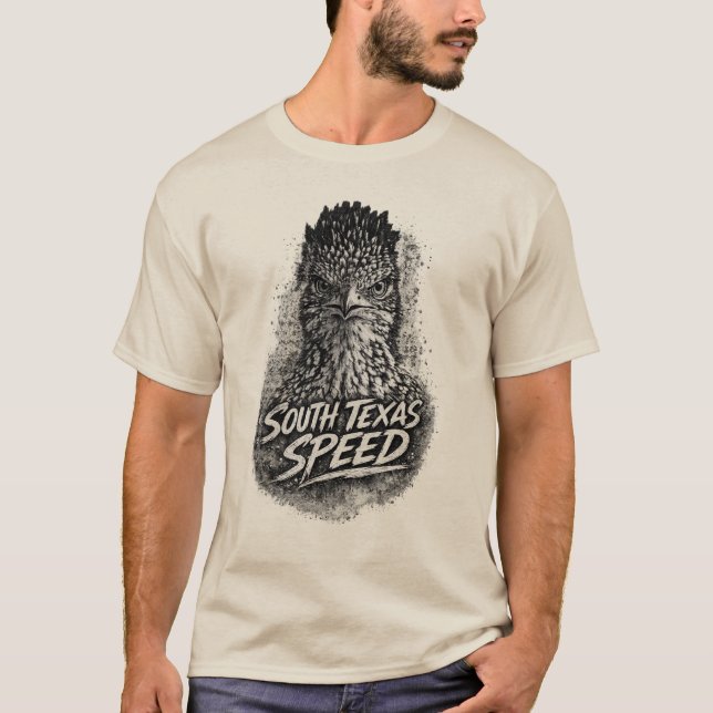 Roadrunner South Texas Speed T Shirt (Framsida)