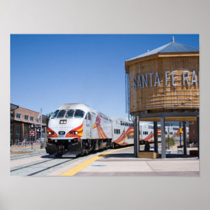 Roadrunner Tåg Santa Fe NM Poster