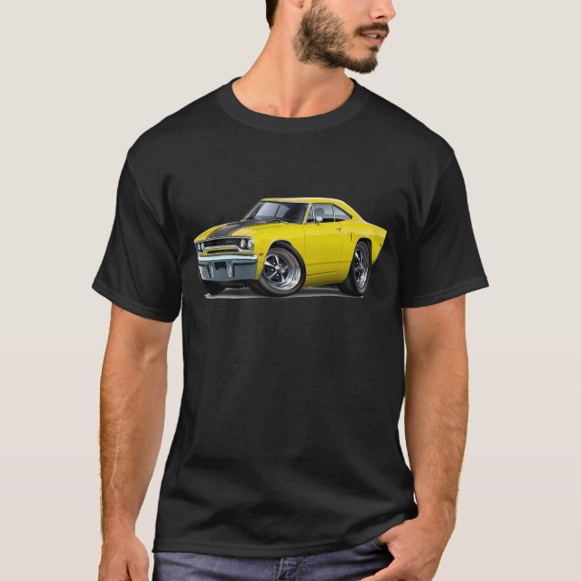 RoadrunnerGult-Svart 1970 Tee (Framsida)
