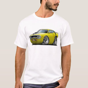 RoadrunnerGult-Svart bil 1971-72 T-shirt