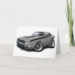 RoadrunnerSilver-Svart bil 1973-74 Kort