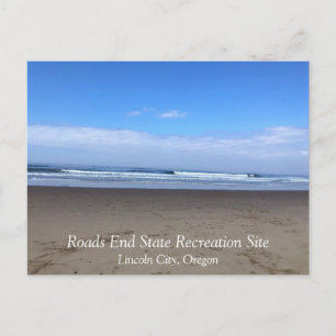 Roads End, Lincoln City, Oregon Vykort