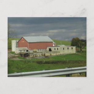 Roadside Barn Vykort