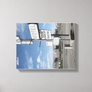 Roadside i Canyonlands Canvastryck