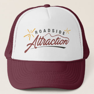RoadsideAttraction Trucker's Hat (Maroon) Keps