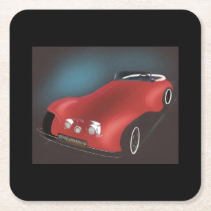 Roadster 13 underlägg papper kvadrat