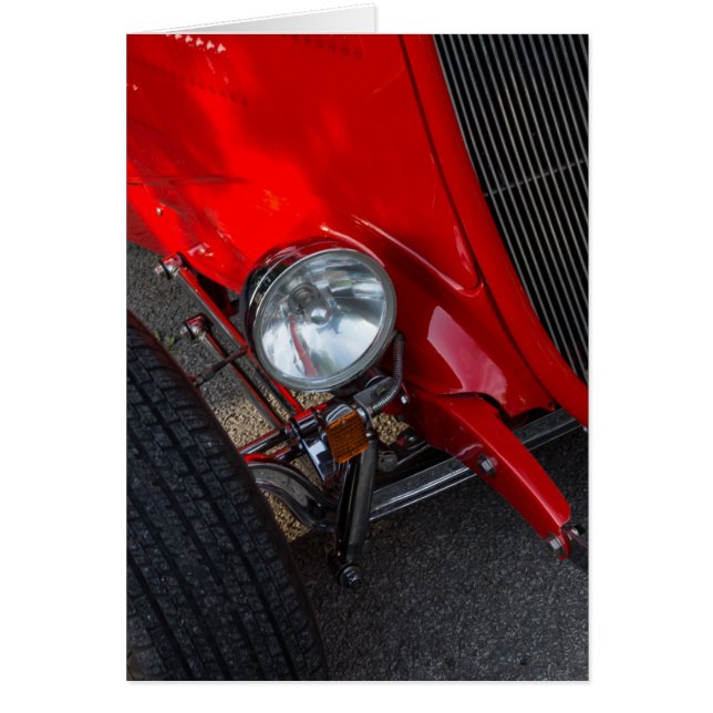 Roadster 1930 OBS kort (Framsidan)