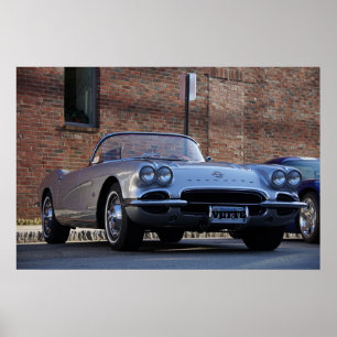 Roadster för cabriolet för bil för poster