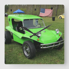 Roadster Fyrkantig Klocka