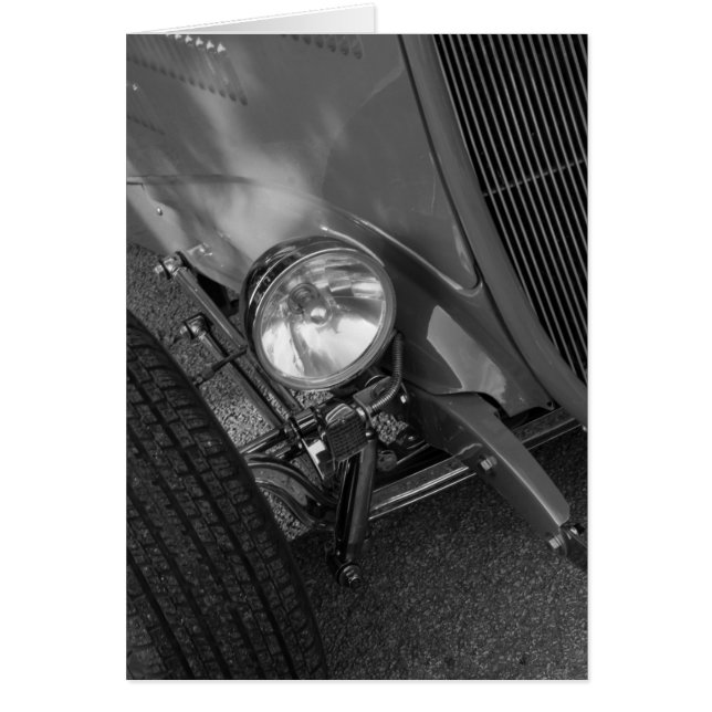 Roadster Grayscale 1930 OBS Kort (Framsidan)