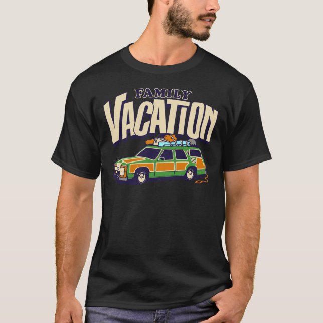 Roadtrip Family Vacation s for the whole family wi T Shirt (Framsida)