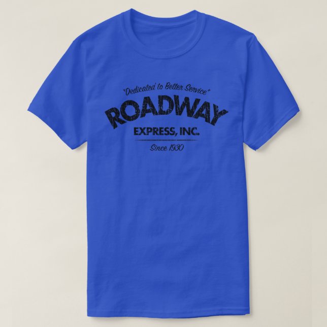Roadway Express 1930 T Shirt (Design framsida)