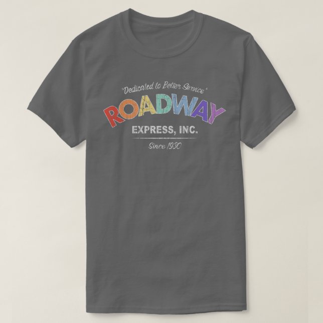 Roadway Express T Shirt (Design framsida)