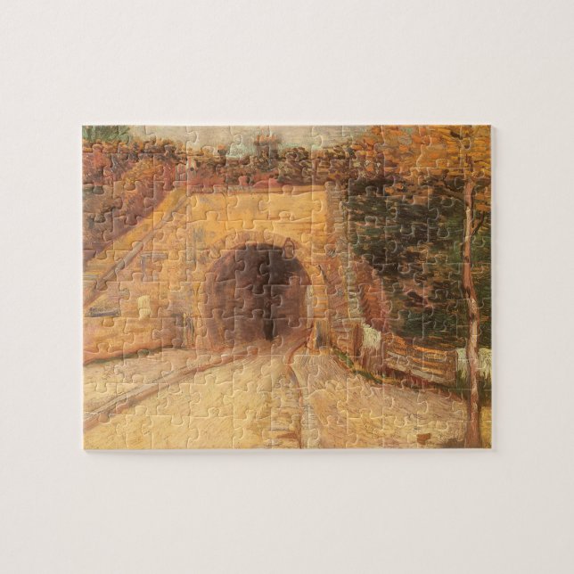 Roadway Underpass, Viaduct av Vincent van Gogh Pussel (Horisontell)