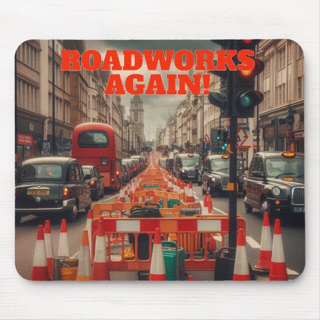 Roadworks i London Musmatta (Framsidan)