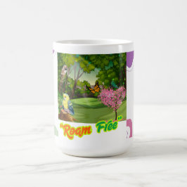 "Roam Free" inspirationerande Mugg - Äventyr.