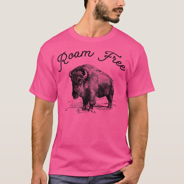 Roam Free T Shirt (Framsida)