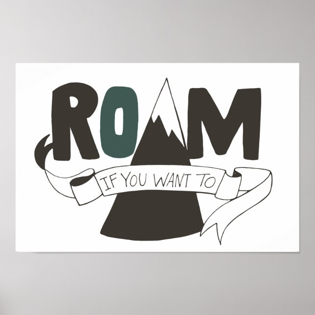 Roam Poster (Framsidan)