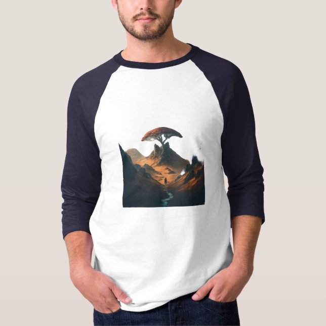 Roam the Unknown T Shirt (Framsida)