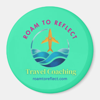Roam to Reflect magnet turkos 2x2in