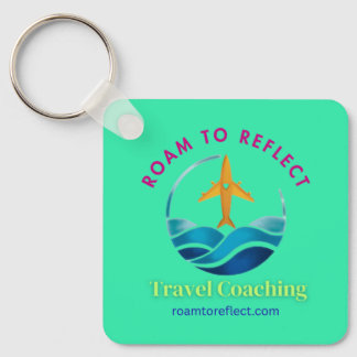 Roam to Reflect nyckelring turkos