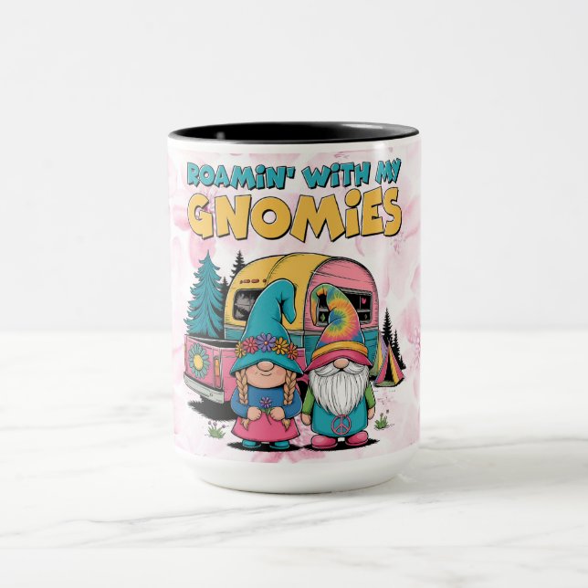 Roamin' With My Gnomies Coffee Mug Mugg (Center)