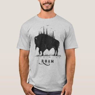 Roaming Buffalo T Shirt