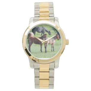 Roan fölklocka armbandsur