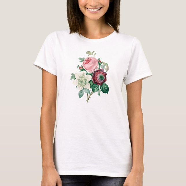 Roanemonbukett Tee (Framsida)