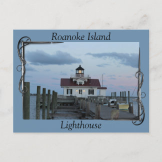 Roanoke Island Lighthouse Vykort