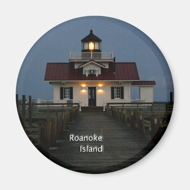 Roanoke Island Magnet (Framsidan)