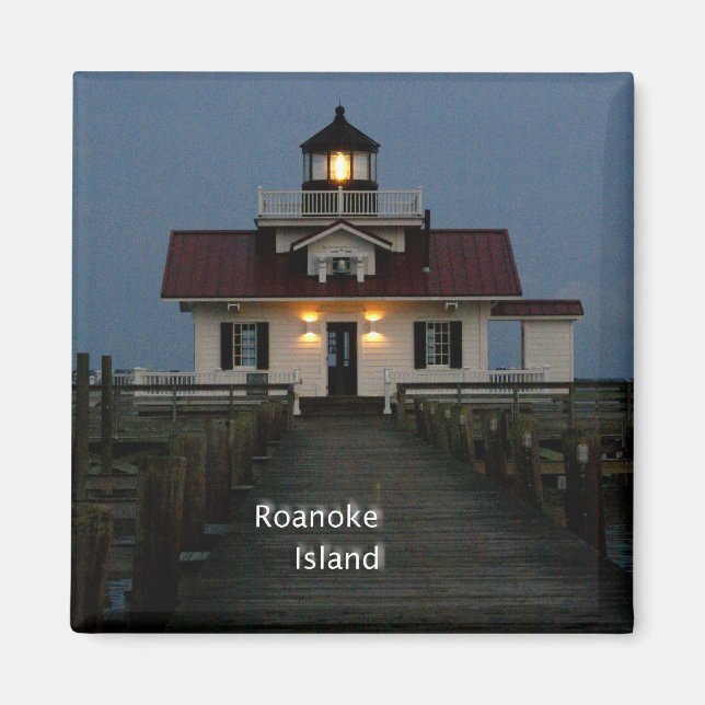 Roanoke Island Magnet (Framsidan)