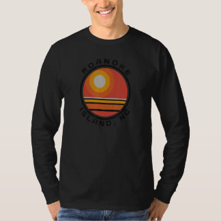 Roanoke Island NC Sommaruppehåll Soluppgång T Shirt