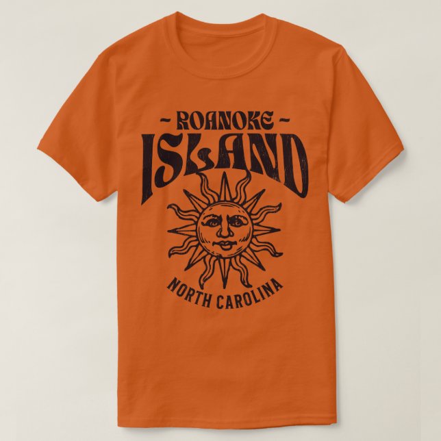 Roanoke Island NC Summertime Vacationing Watchful T Shirt (Design framsida)