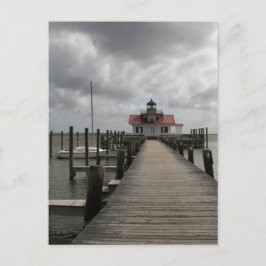 Roanoke Marshes Lighthouse Vykort