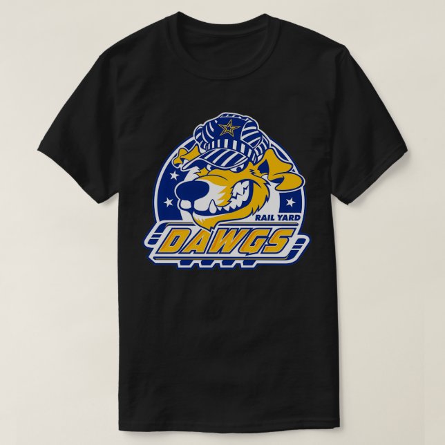 Roanoke Rail Yard Dawgs T Shirt (Design framsida)