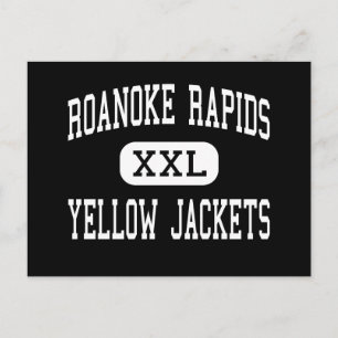 Roanoke Rapids - Gult Jacka - Roanoke Rapids Vykort