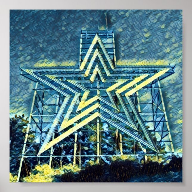 Roanoke Star Poster (Framsidan)