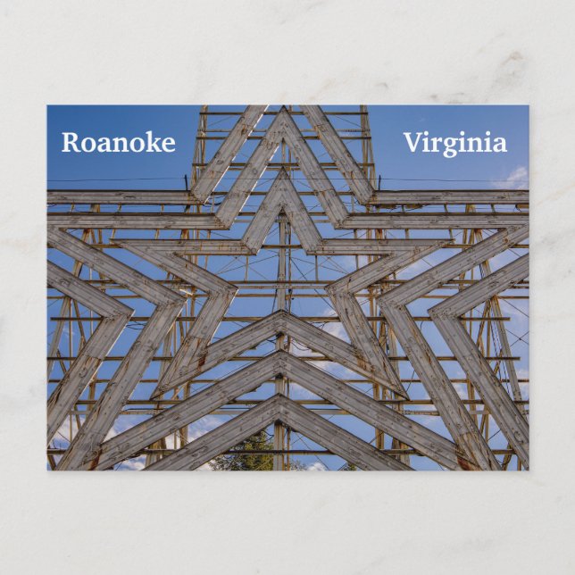 Roanoke Star Vykort (Framsida)