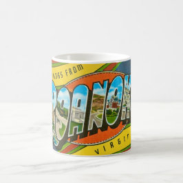  Roanoke, VA Vintage Mug Kaffemugg
