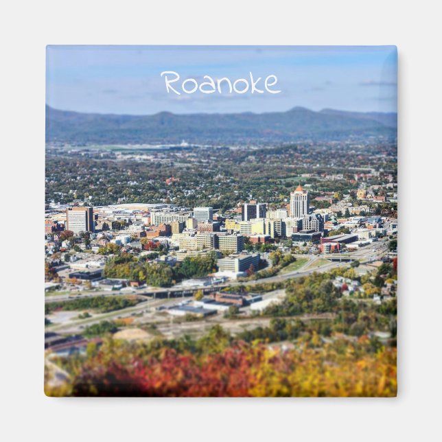Roanoke Virginia Magnet (Framsidan)