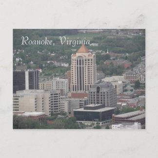 Roanoke, Virginia Postcard Vykort