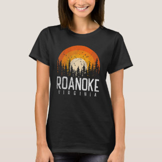 Roanoke Virginia VA Vintage 70s 90-tal Retro T Shirt