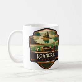 Roanoke, Virginia | VINTAGE Kaffemugg