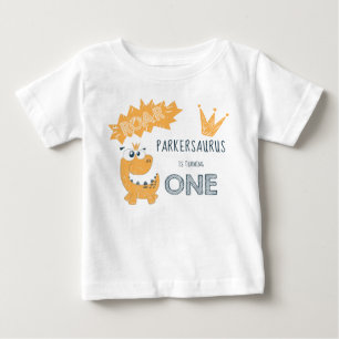ROAR Dinosaur Första födelsedagen T Shirt